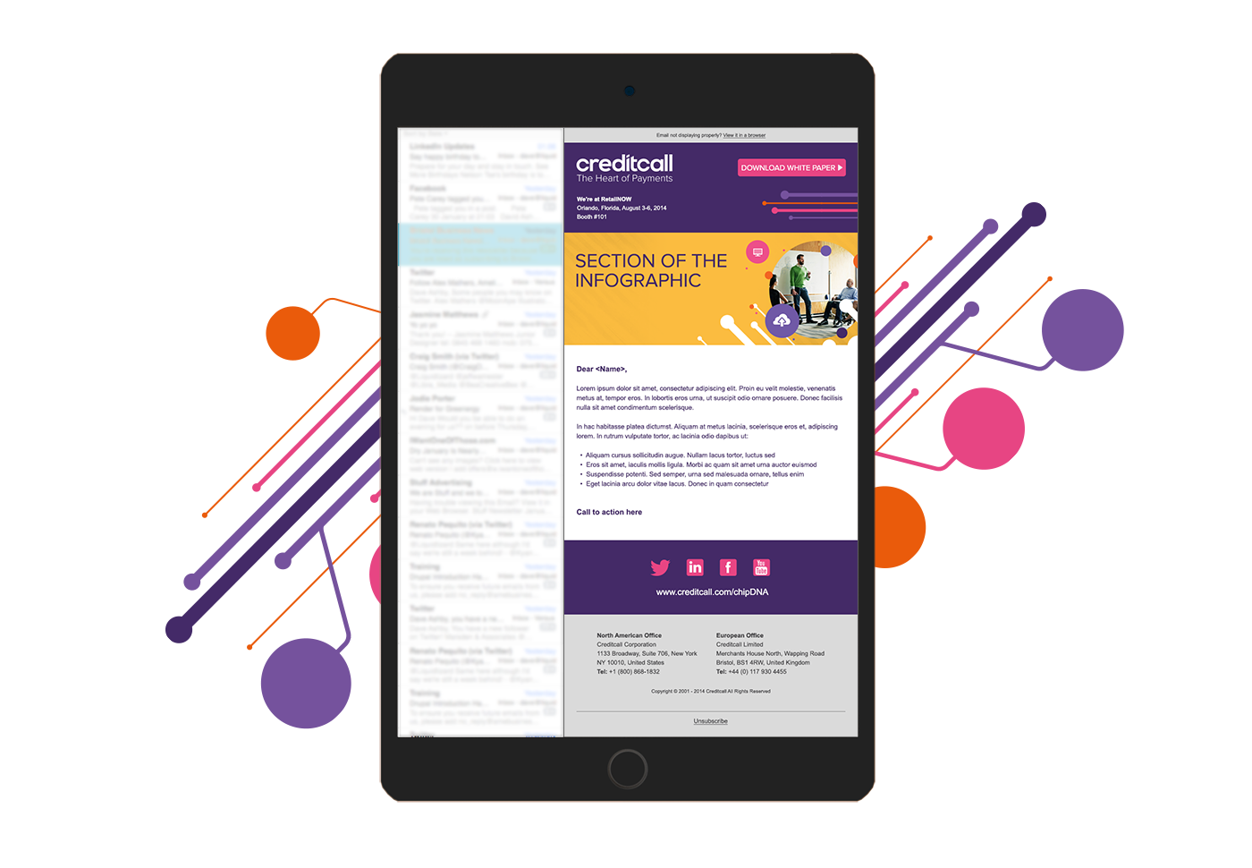 CreditCall HTML Email Design