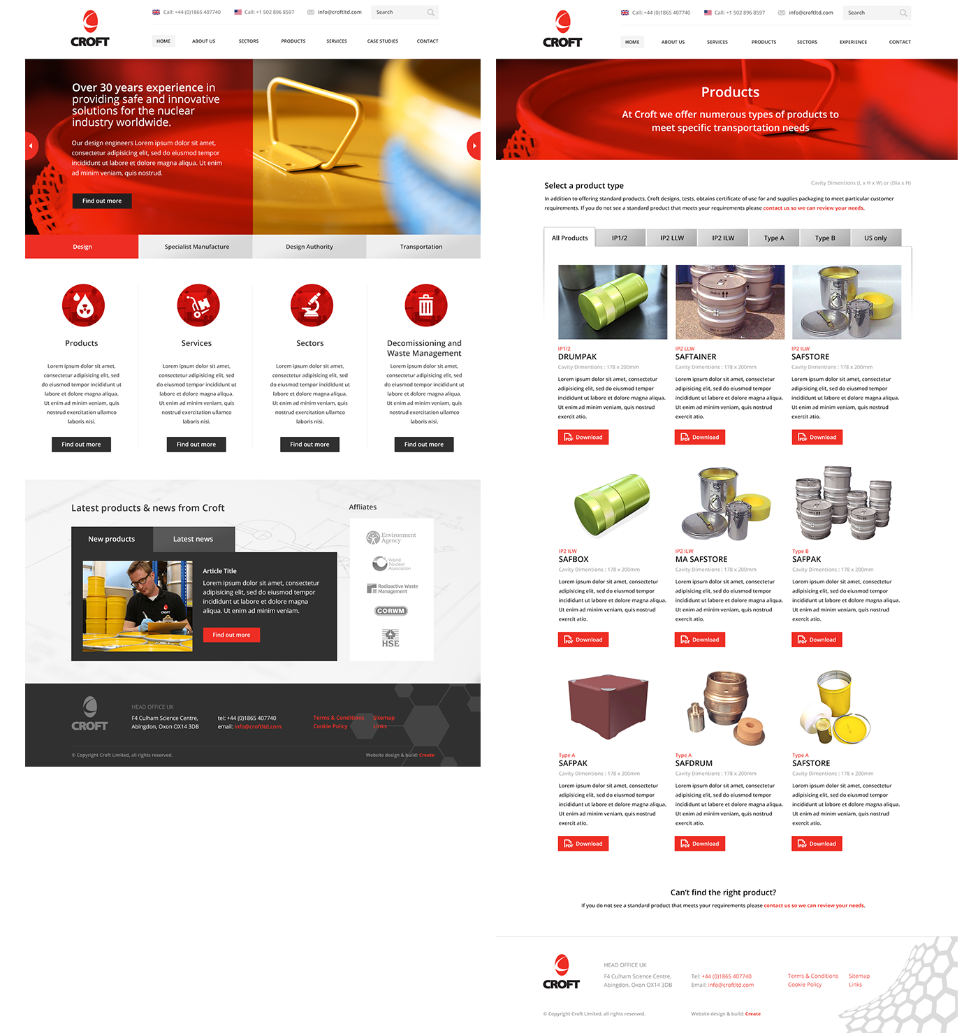 Croft Website Design