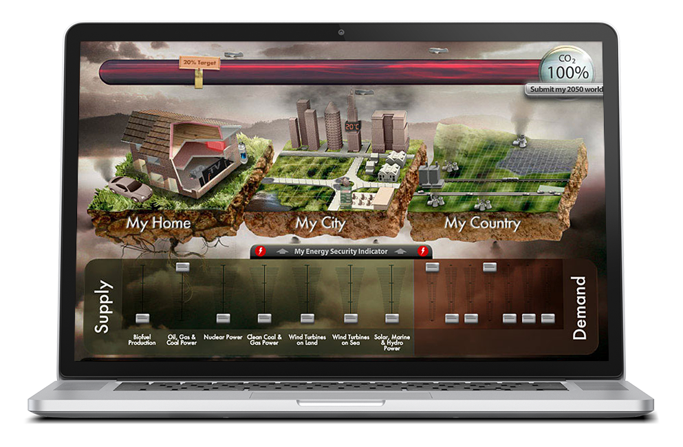 DECC 2050 Flash Game