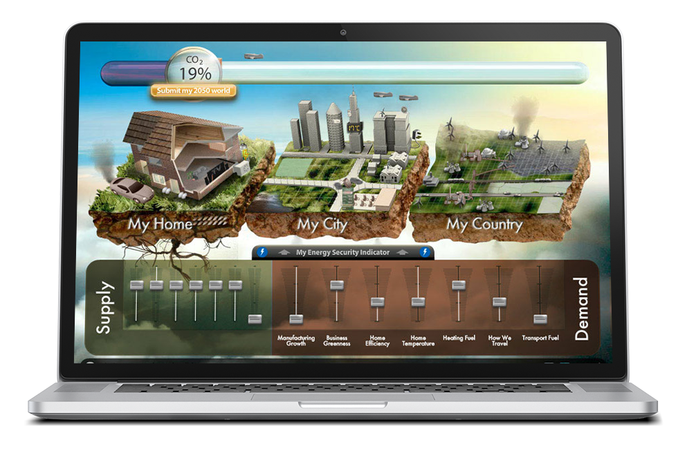 DECC 2050 Flash Game