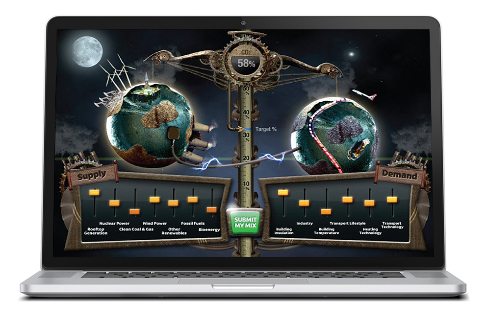 DECC 2050 Flash Game