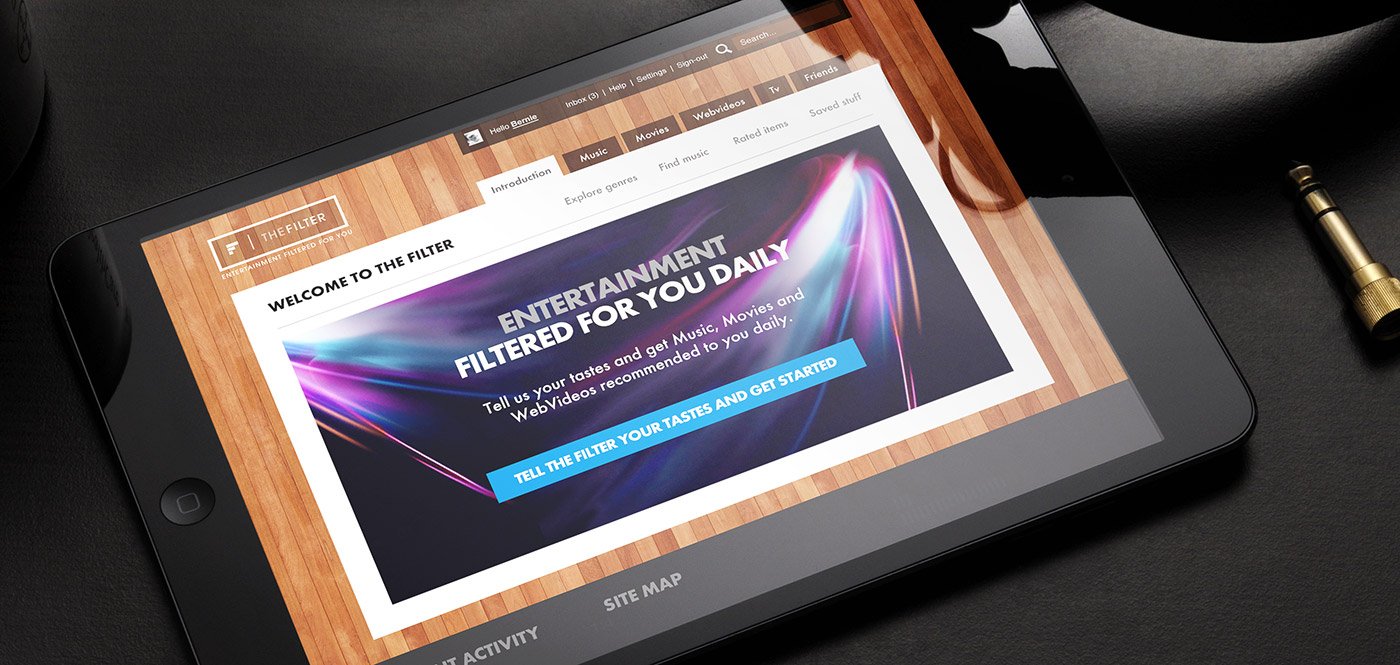The Filter Website Design