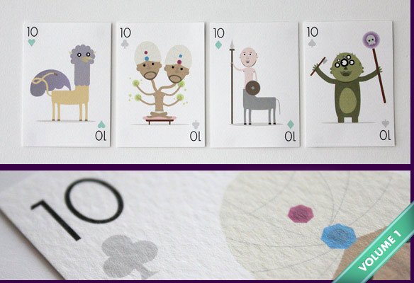 Versus Illustration - Tens A6 Prints