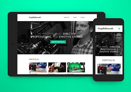 Craig Holdsworth Responsive Website Design