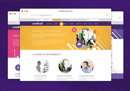 Credit Call Web Design