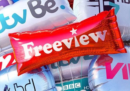 Freeview Balloon Campaign Renders