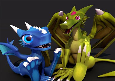 Razor and Lynks 3D Character Animations