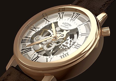 Rotary Watch 3D Animation