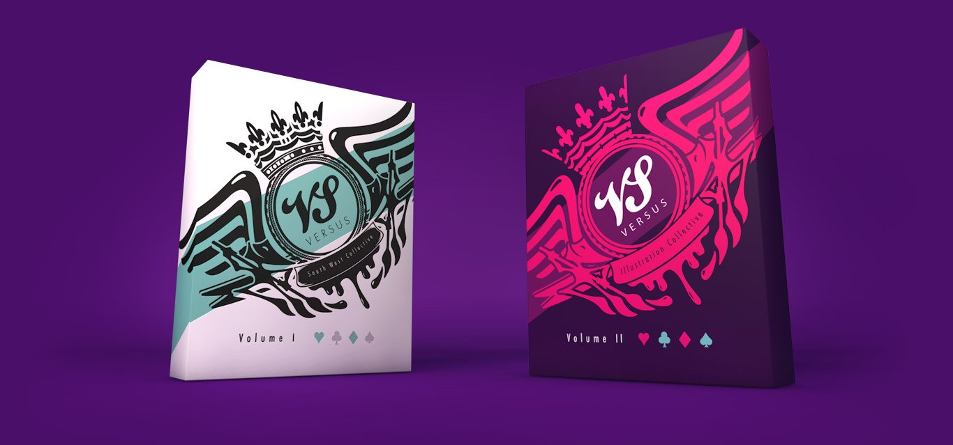 Versus Illustration Playing Card Packs