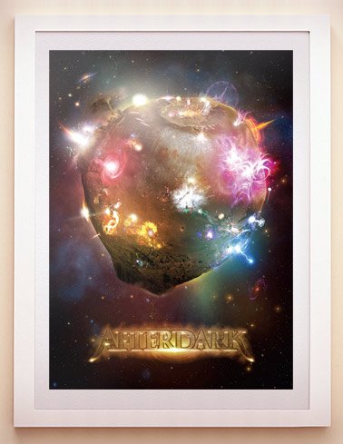 Afterdark Halos Poster