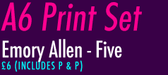 A6 Emory Allen Print Set