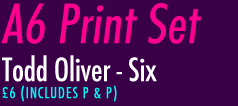 A6 Todd Oliver Print Set