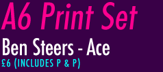 A6 Ben Steers Print Set
