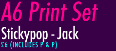A6 Stickypop Print Set