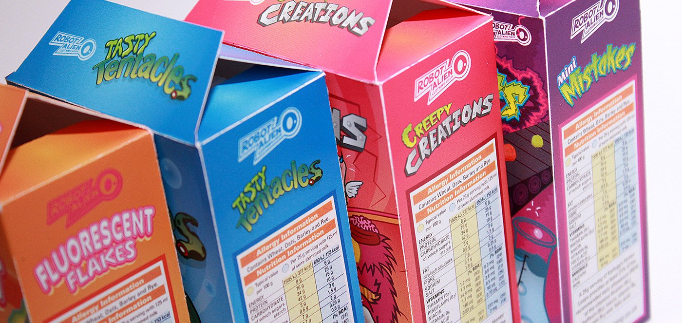 Robot Alien Illustrations