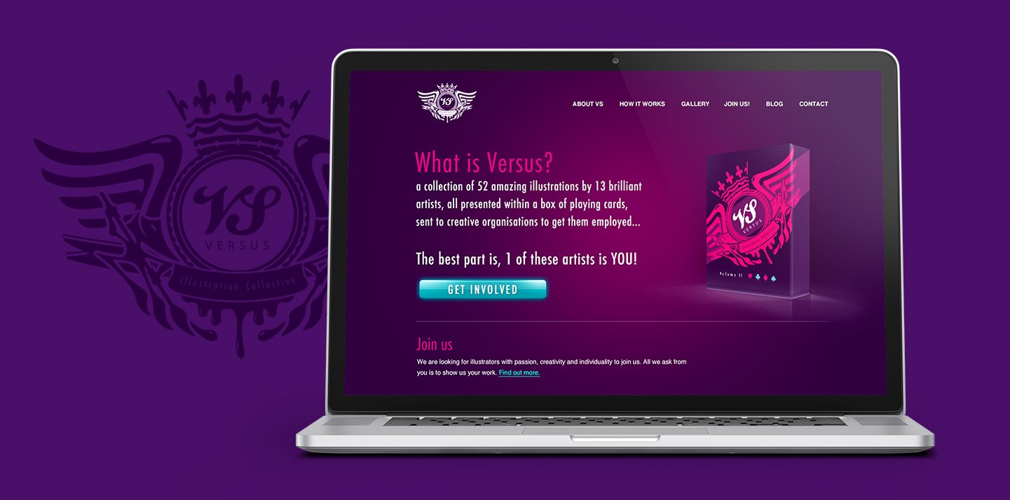 Versus Illustration Website
